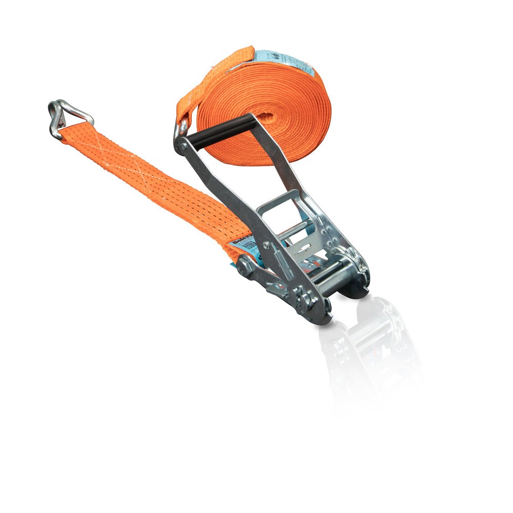 Product afbeelding: Dolezych sjorband DoZurr 5000, met drukratel en profielhaak, lengte 8 m
