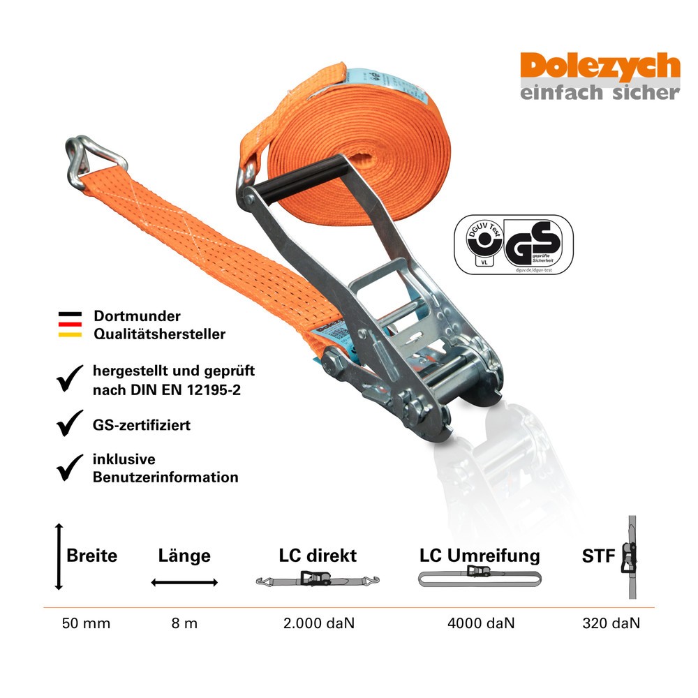 Productafbeelding nr. 5: Dolezych sjorbandset, 4 stuks