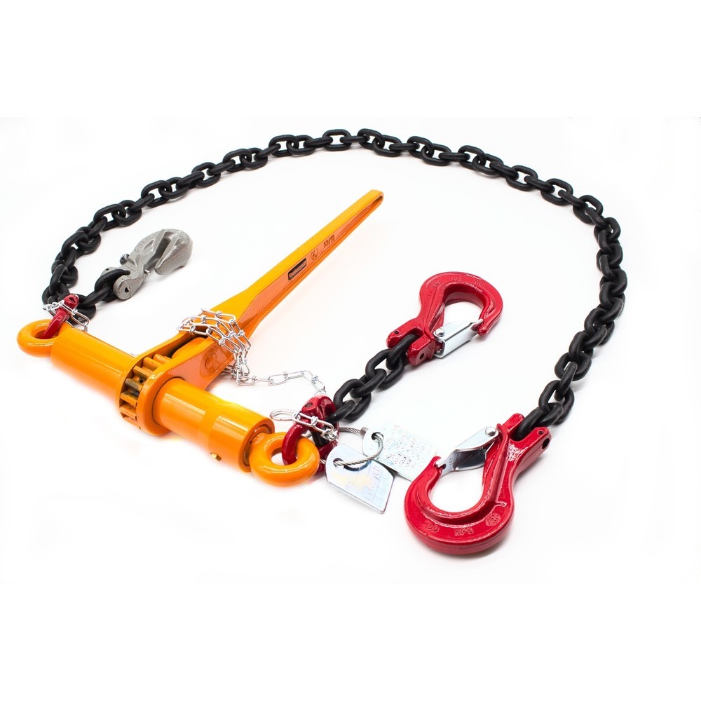Product afbeelding: Dolezych spanspanketting, 1 stuk, PowerLash met DORA ratellastklem, 4.000 daN, lengte 2 m