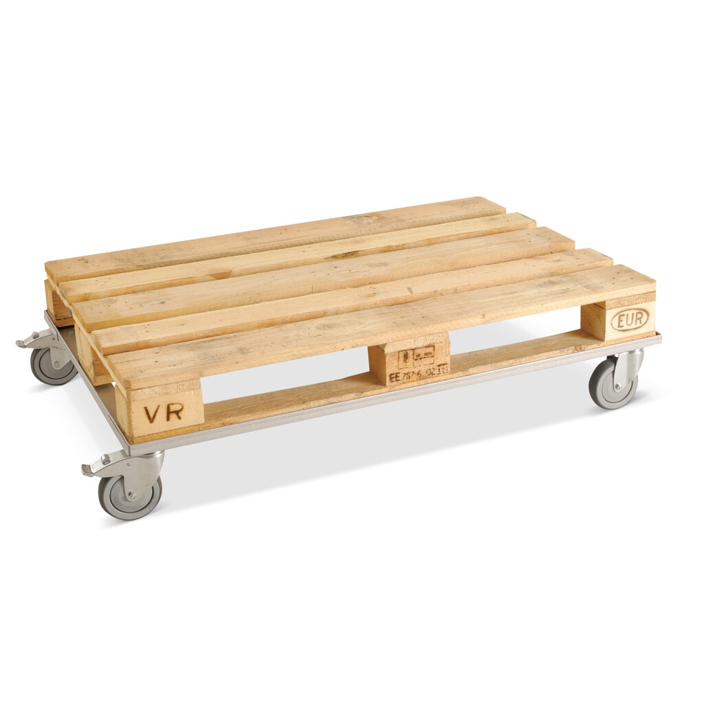 Onderstel HEMMDAL, voor pallets 1.200 x 800 mm Product afbeelding: Onderstel HEMMDAL, voor pallets 1.200 x 800 mm