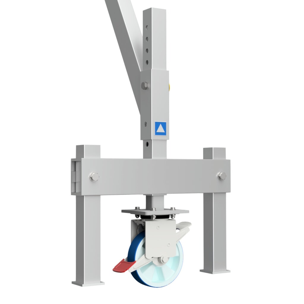 Dolly voor aluminium portaalkraan SCHILLING, voor gebruik binnen Product afbeelding: Dolly voor aluminium portaalkraan SCHILLING, voor gebruik binnen
