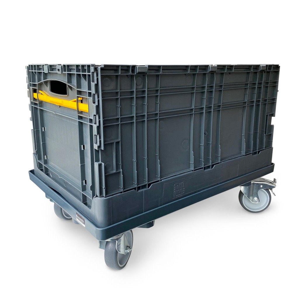 Productafbeelding nr. 2: Dolly voor eurobakken Ameise®, kunststof frame, cap. 250 kg, 2 stuks/VE