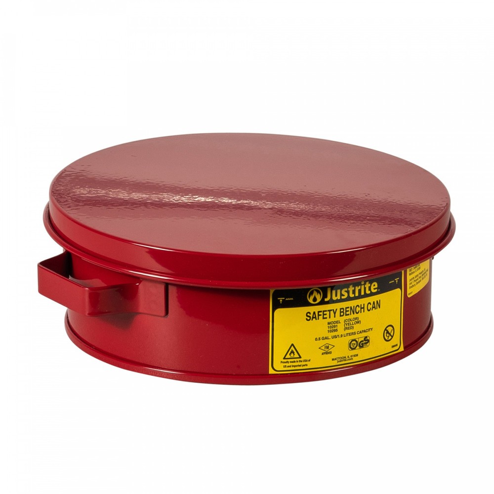 Productafbeelding nr. 1: Dompelbak Justrite® met klapdeksel, 2 liter