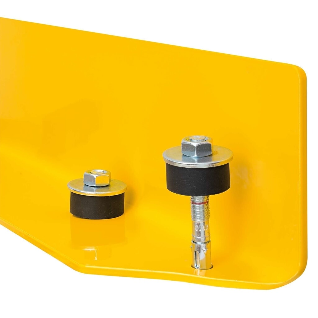 Productafbeelding nr. 2: Doorsteekanker MORAVIA FLEX voor betonvloeren, set van 4, Øxl 12 x 110 mm, met rubber buffers Ø 40 mm, incl. vulringen en moeren