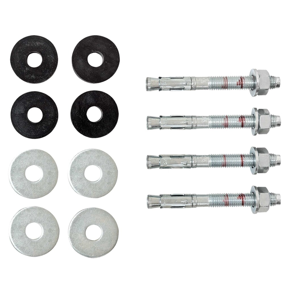 Doorsteekanker MORAVIA FLEX voor betonvloeren, set van 4, Øxl 12 x 110 mm, met rubber buffers Ø 40 mm, incl. vulringen en moeren Productafbeelding nr. 4: Doorsteekanker MORAVIA FLEX voor betonvloeren, set van 4, Øxl 12 x 110 mm, met rubber buffers Ø 40 mm, incl. vulringen en moeren