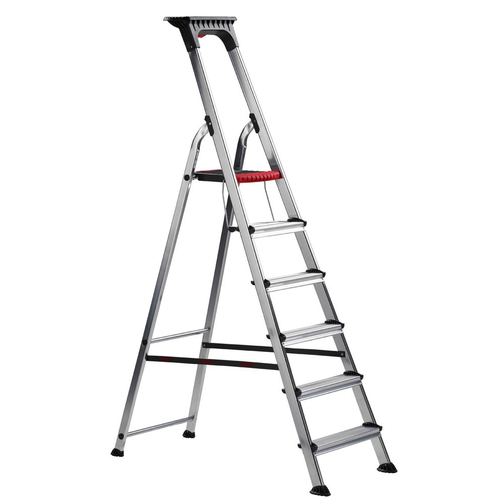 Product afbeelding: Double Decker - aluminium ladder, 3 treden