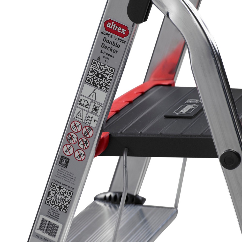 Productafbeelding nr. 7: Double Decker - aluminium ladder, 3 treden