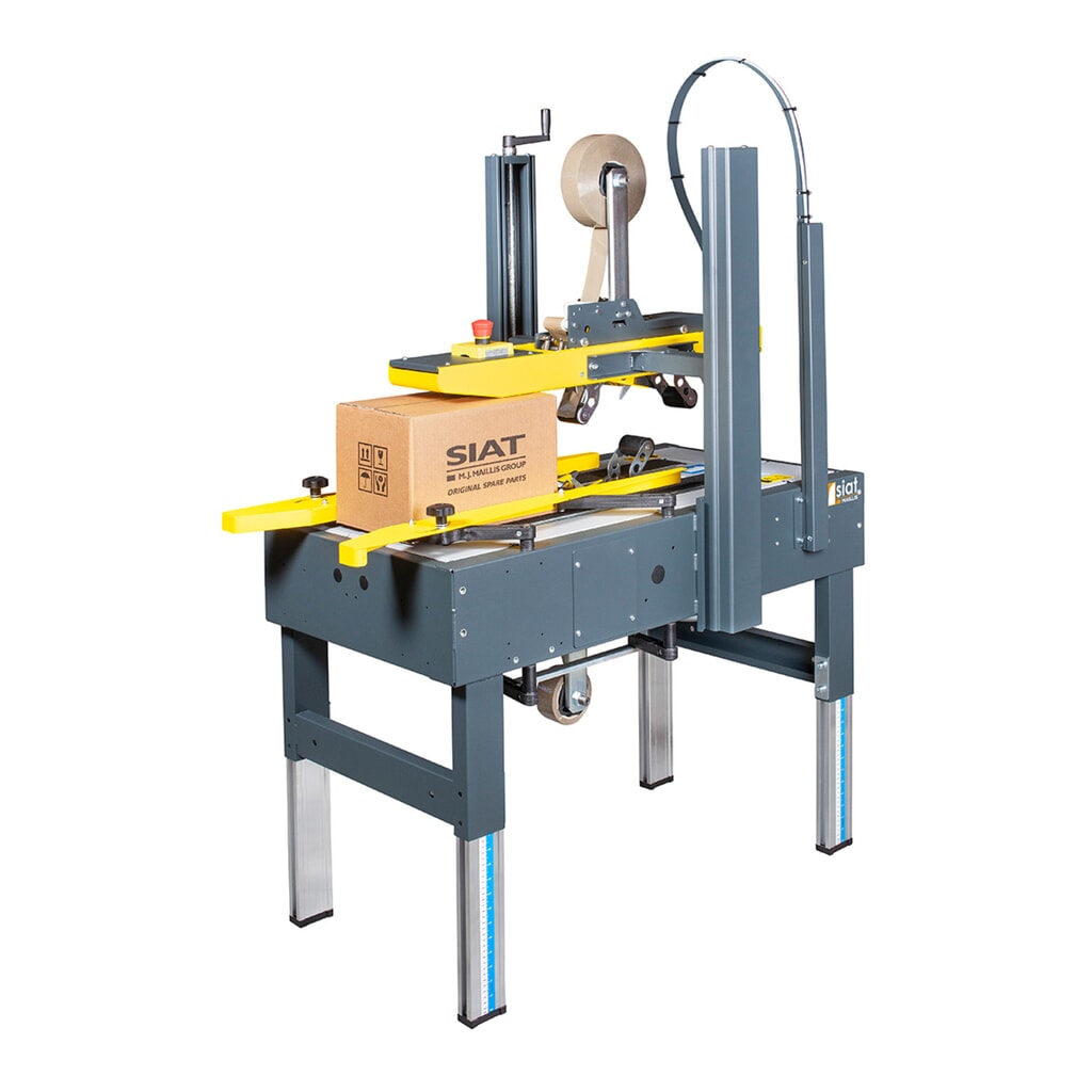 SIAT dozensluitmachine Basic, Werkhoogte 485-825 mm Productafbeelding nr. 4: SIAT dozensluitmachine Basic, Werkhoogte 485-825 mm