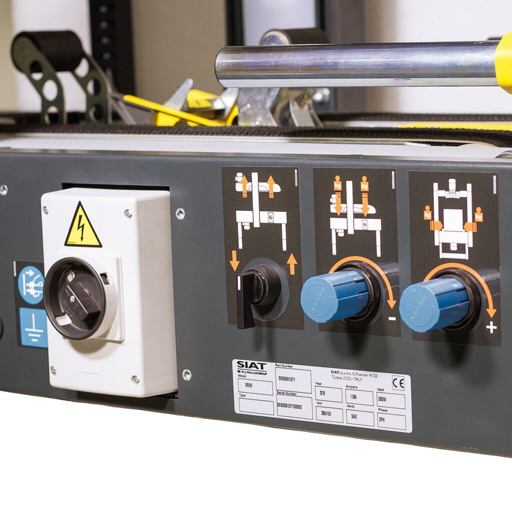 SIAT dozensluitmachine SR20 Productafbeelding nr. 6: SIAT dozensluitmachine SR20