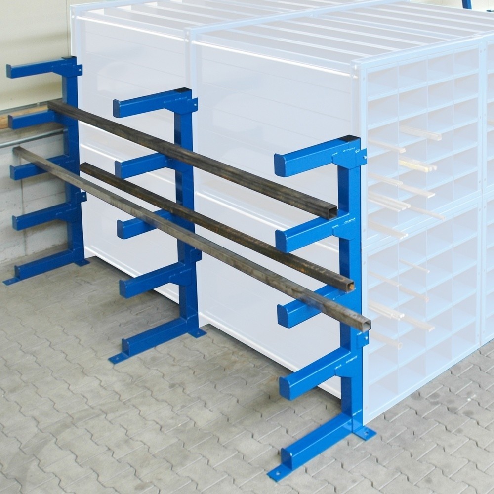 Productafbeelding nr. 2: Draagarmrek voor dubbele RR-Industrietechnik® Honingraatstelling type RWR 1000, zijmontage