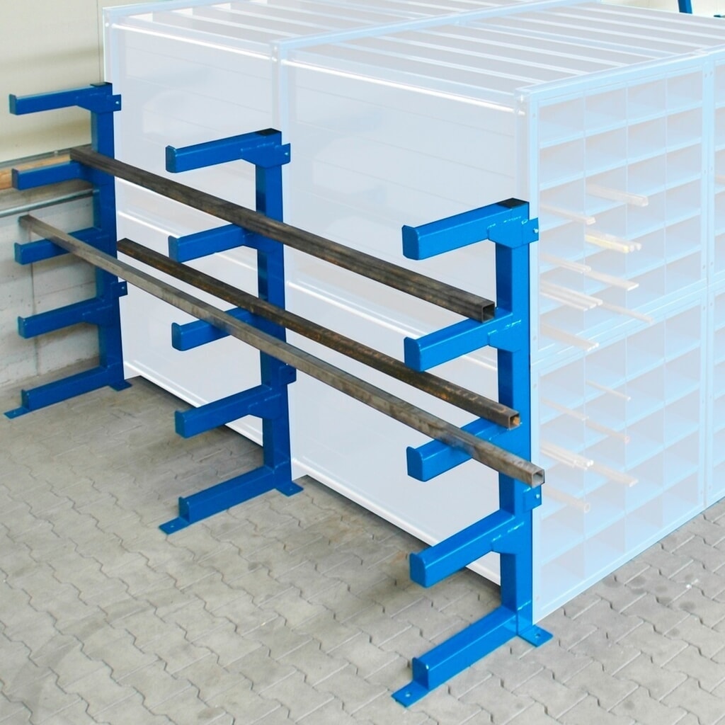 Productafbeelding nr. 2: RR-Industrietechnik® draagarmstelling voor enkele honingraatstelling type RWR 1000, zijmontage