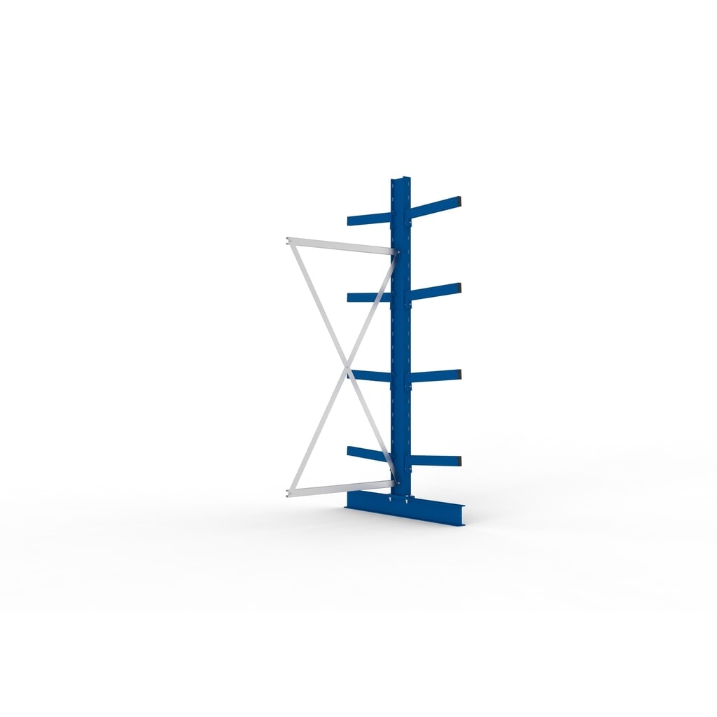 Aanbouwelement draagarmstelling META, dubbelzijdig, draagvermogen per arm tot 430 kg, hxbxd 2.500 x 1.030 x 1.240 mm Product afbeelding: Aanbouwelement draagarmstelling META, dubbelzijdig, draagvermogen per arm tot 430 kg, hxbxd 2.500 x 1.030 x 1.240 mm