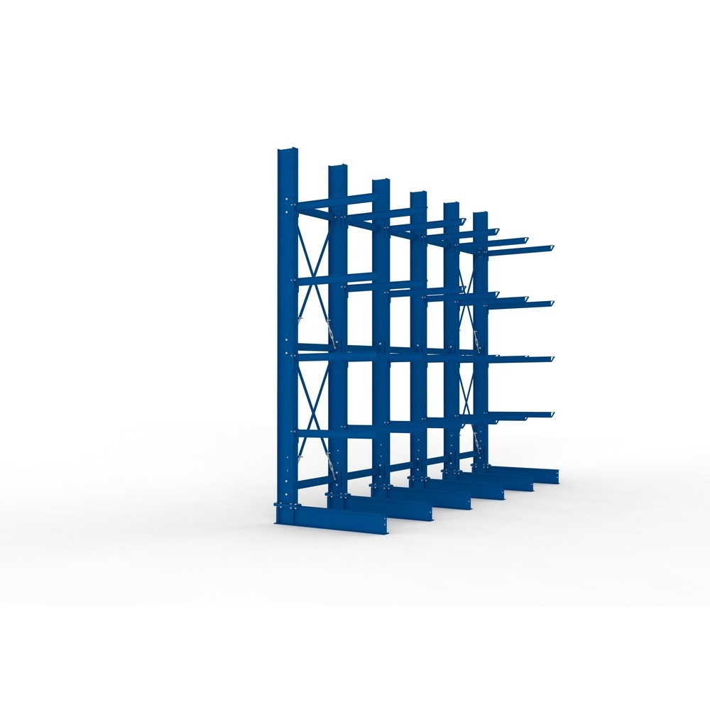 Productafbeelding nr. 4: Complete draagarmstelling voor zware lasten META, enkelzijdig, draagvermogen per arm 505 kg, hxbxd 4.000 x 5.100 x 1.355 mm, 6 staanders