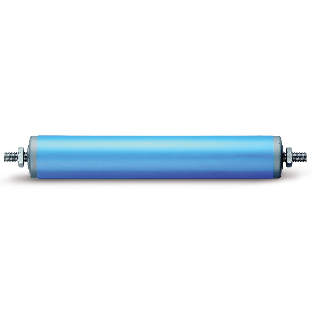 BS ROLLEN draagrol voor rollenbanen, kunststof, veeras, Ø 30 mm, lengte 200 mm, TK 10 kg Product afbeelding: BS ROLLEN draagrol voor rollenbanen, kunststof, veeras, Ø 30 mm, lengte 200 mm, TK 10 kg