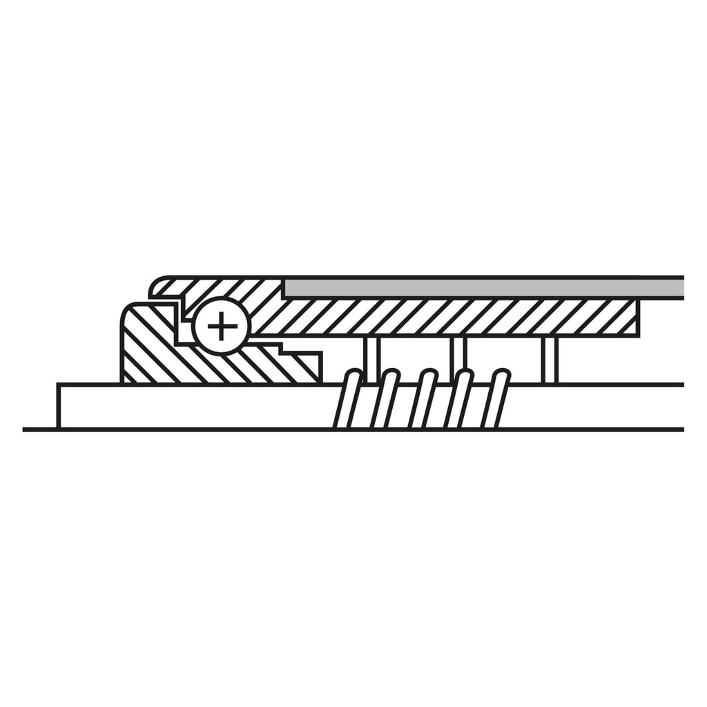 Productafbeelding nr. 3: BS ROLLEN draagrol voor rollenbanen, kunststof, veeras, Ø 30 mm, lengte 200 mm, TK 10 kg