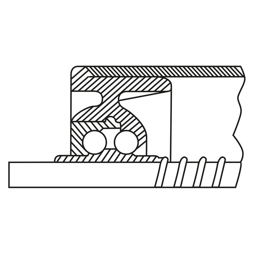 Productafbeelding nr. 3: Draagrol voor rollenbanen, kunststof, veeras, Ø 50 mm, lengte 200 mm, cap. 20 kg, inbouwmaat = lengte + 7 mm