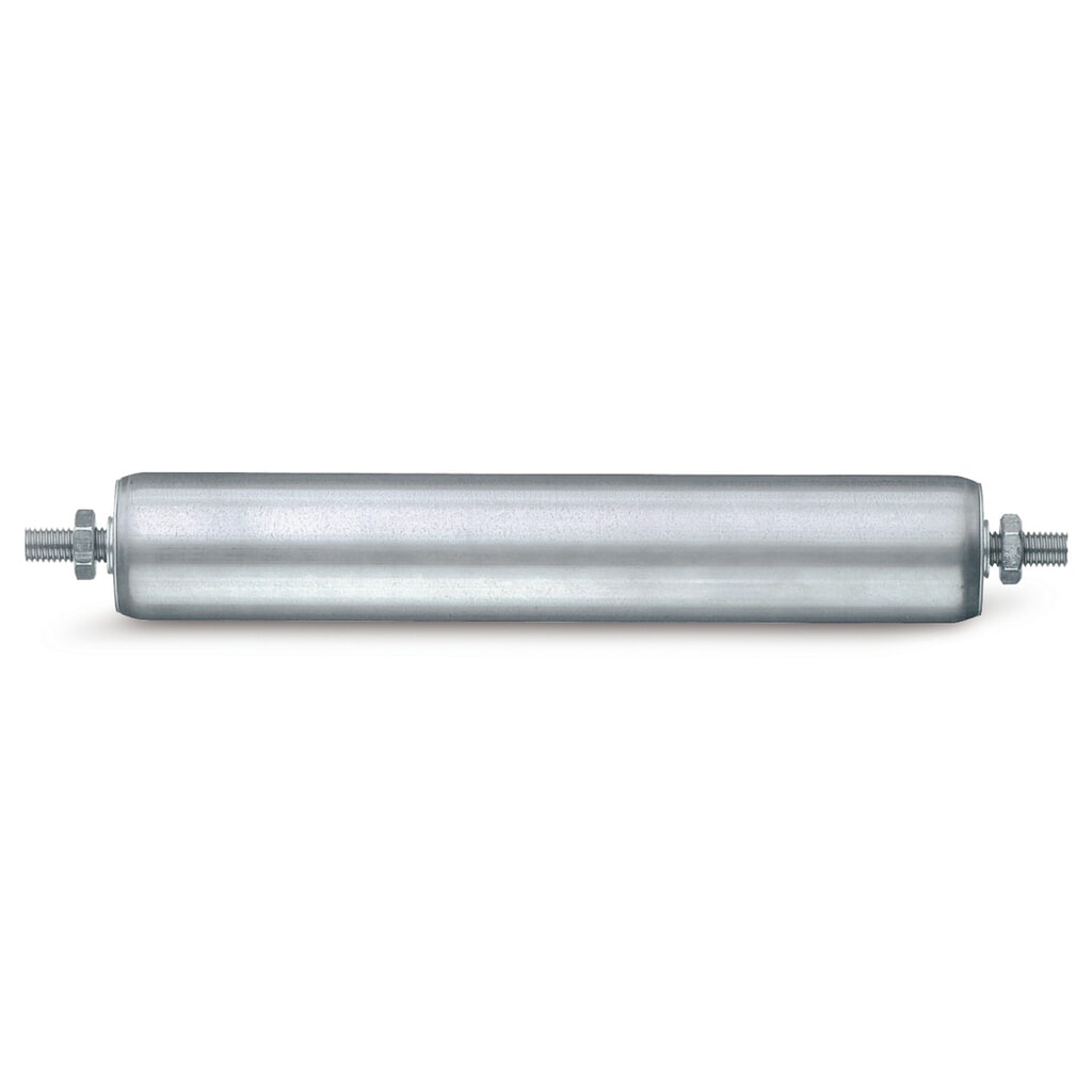 Product afbeelding: BS ROLLEN draagrol voor rollenbanen, staal, buitenschroefdraad, Ø 50 mm, lengte 200 mm, TK 240 kg