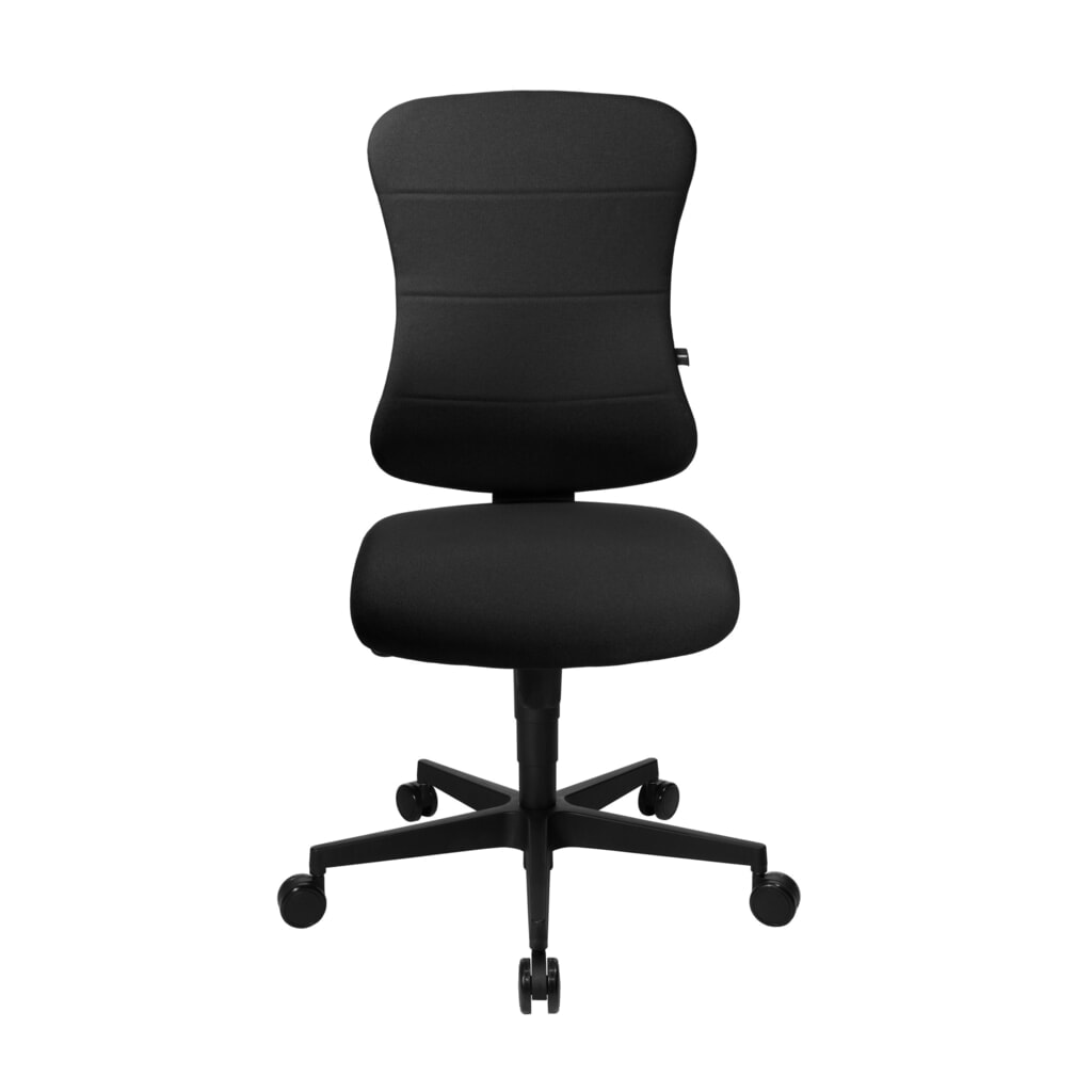 Draaibare bureaustoel Topstar® Art Comfort, zwart, zonder armleuningen Product afbeelding: Draaibare bureaustoel Topstar® Art Comfort, zwart, zonder armleuningen