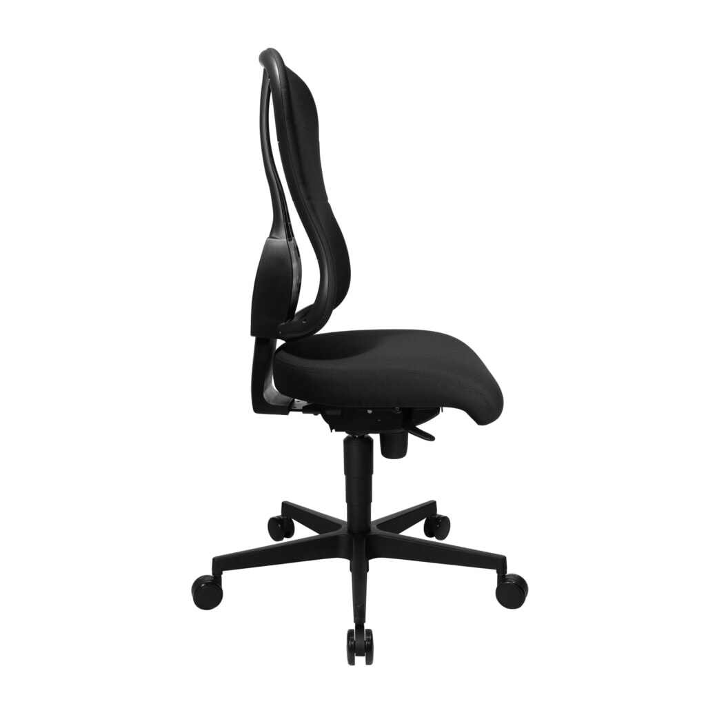 Draaibare bureaustoel Topstar® Art Comfort, zwart, zonder armleuningen Productafbeelding nr. 2: Draaibare bureaustoel Topstar® Art Comfort, zwart, zonder armleuningen