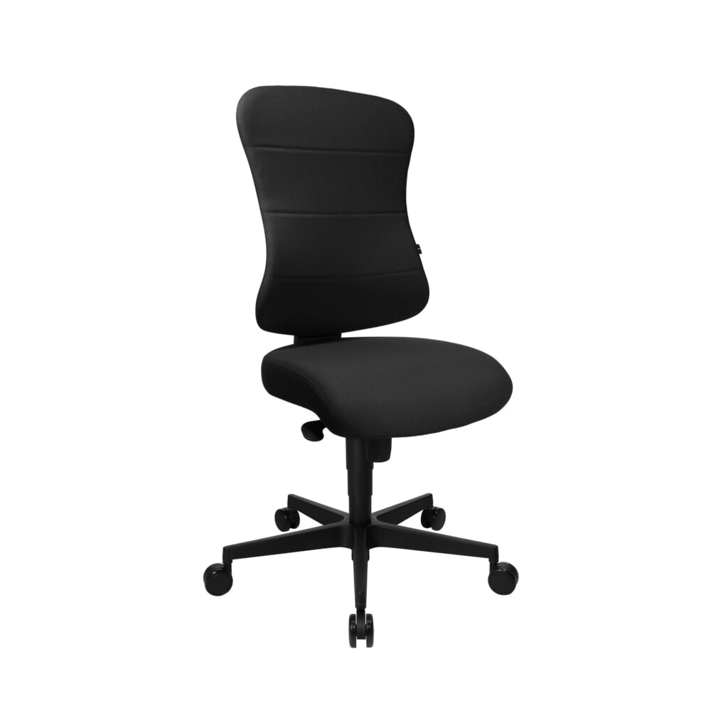 Draaibare bureaustoel Topstar® Art Comfort, zwart, zonder armleuningen Productafbeelding nr. 3: Draaibare bureaustoel Topstar® Art Comfort, zwart, zonder armleuningen