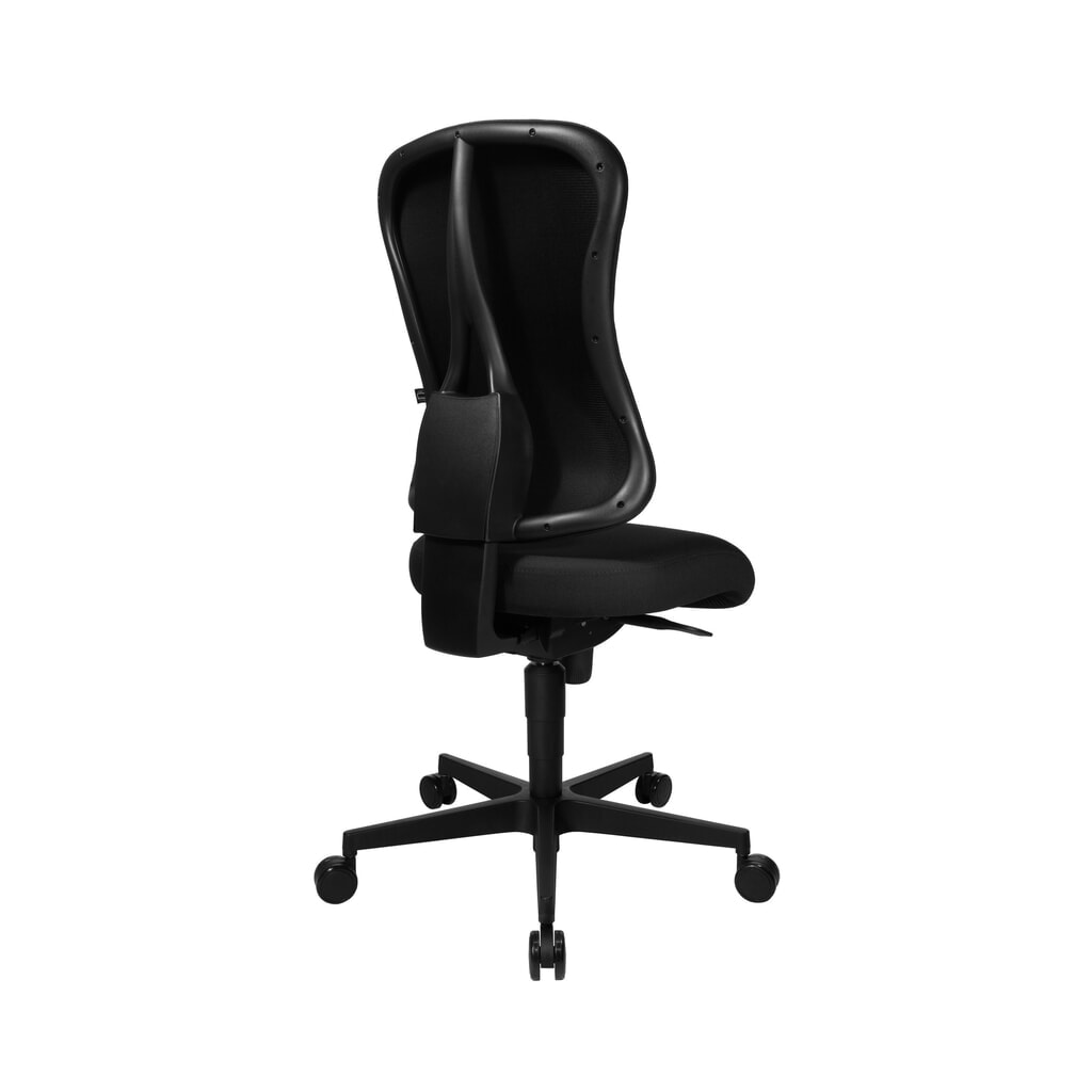 Draaibare bureaustoel Topstar® Art Comfort, zwart, zonder armleuningen Productafbeelding nr. 4: Draaibare bureaustoel Topstar® Art Comfort, zwart, zonder armleuningen