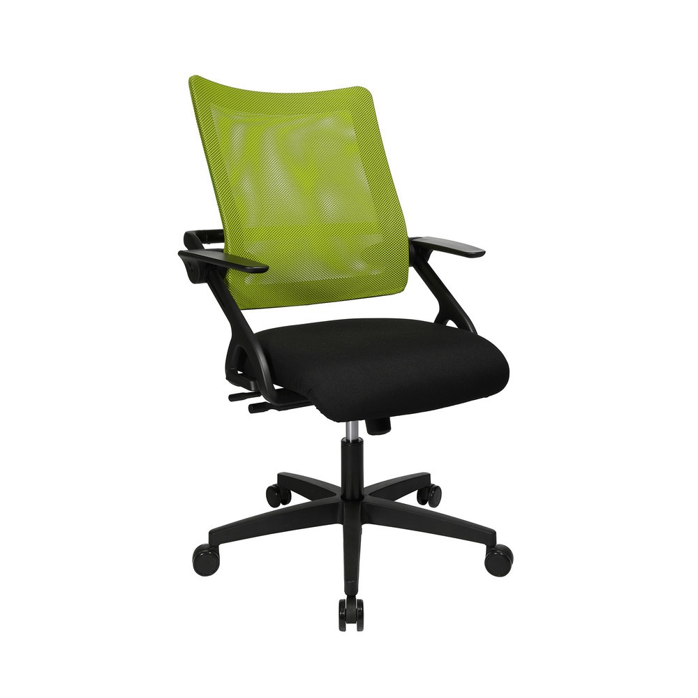 Product afbeelding: Draaibare bureaustoel Topstar® New S´move, zwart groen