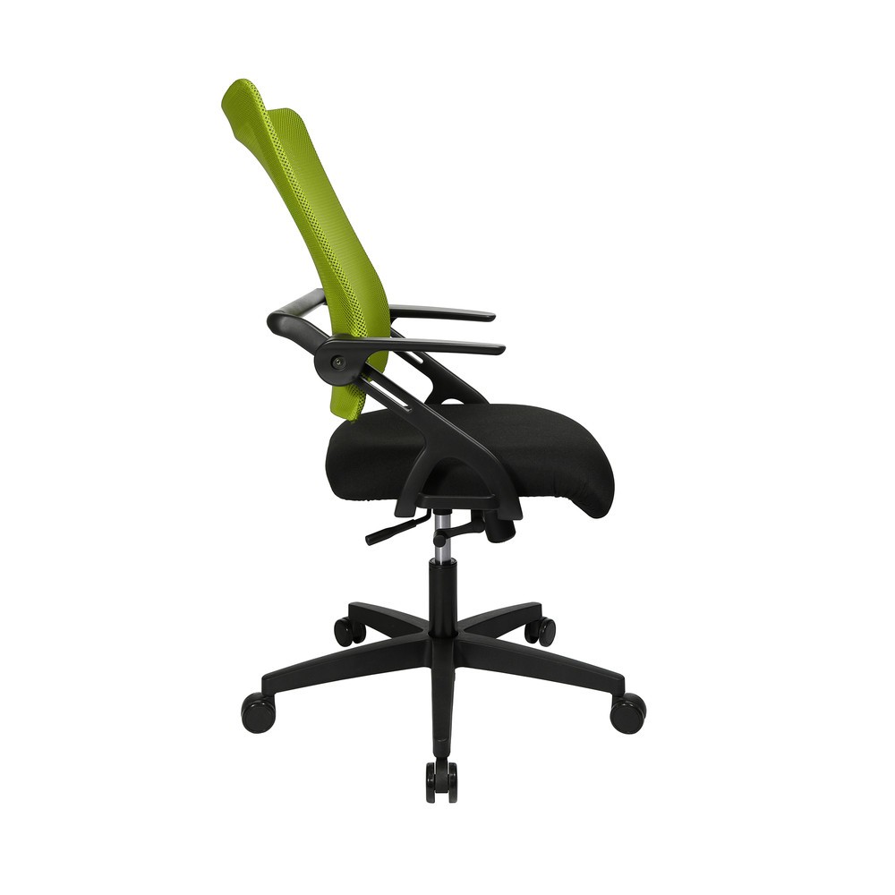 Productafbeelding nr. 4: Draaibare bureaustoel Topstar® New S´move, zwart groen