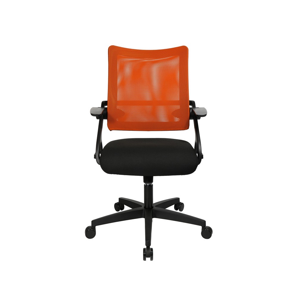 Productafbeelding nr. 2: Draaibare bureaustoel Topstar® New S´move, zwart oranje