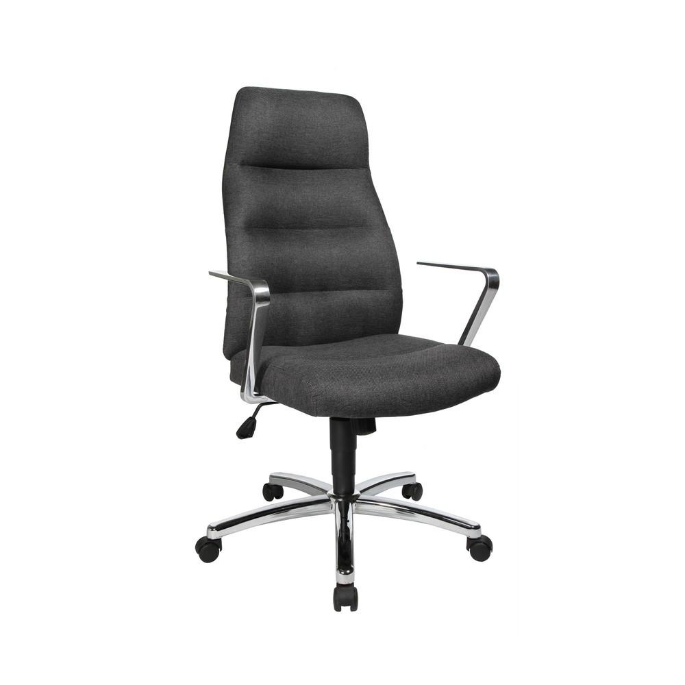 Product afbeelding: Draaibare directie bureaustoel Topstar® Chairman, stof antraciet