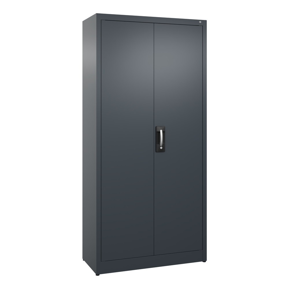Productafbeelding nr. 1: Draaideurkast C+P, 5 OH, hxbxd 1950 x 930 x 400 mm, antracietgrijs, antracietgrijs