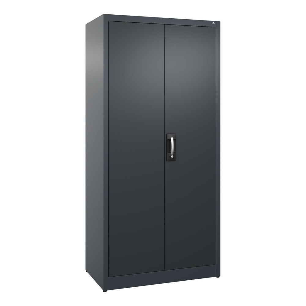 Productafbeelding nr. 1: Draaideurkast C+P, 5 OH, hxbxd 1950 x 930 x 500 mm, antracietgrijs, zwartgrijs