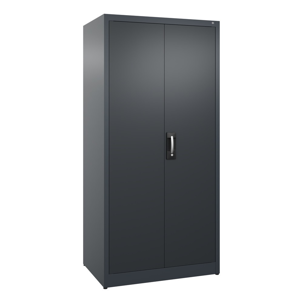 Productafbeelding nr. 1: Draaideurkast C+P, 5 OH, hxbxd 1950 x 930 x 600 mm, zwartgrijs, antracietgrijs