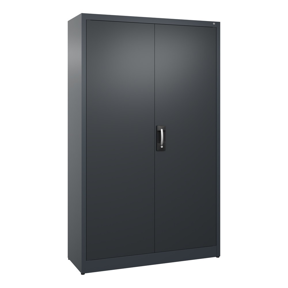 Productafbeelding nr. 1: Draaideurkast C+P, 5 OH, hxbxd 1950 x 1.200 x 400 mm, antracietgrijs, zwartgrijs