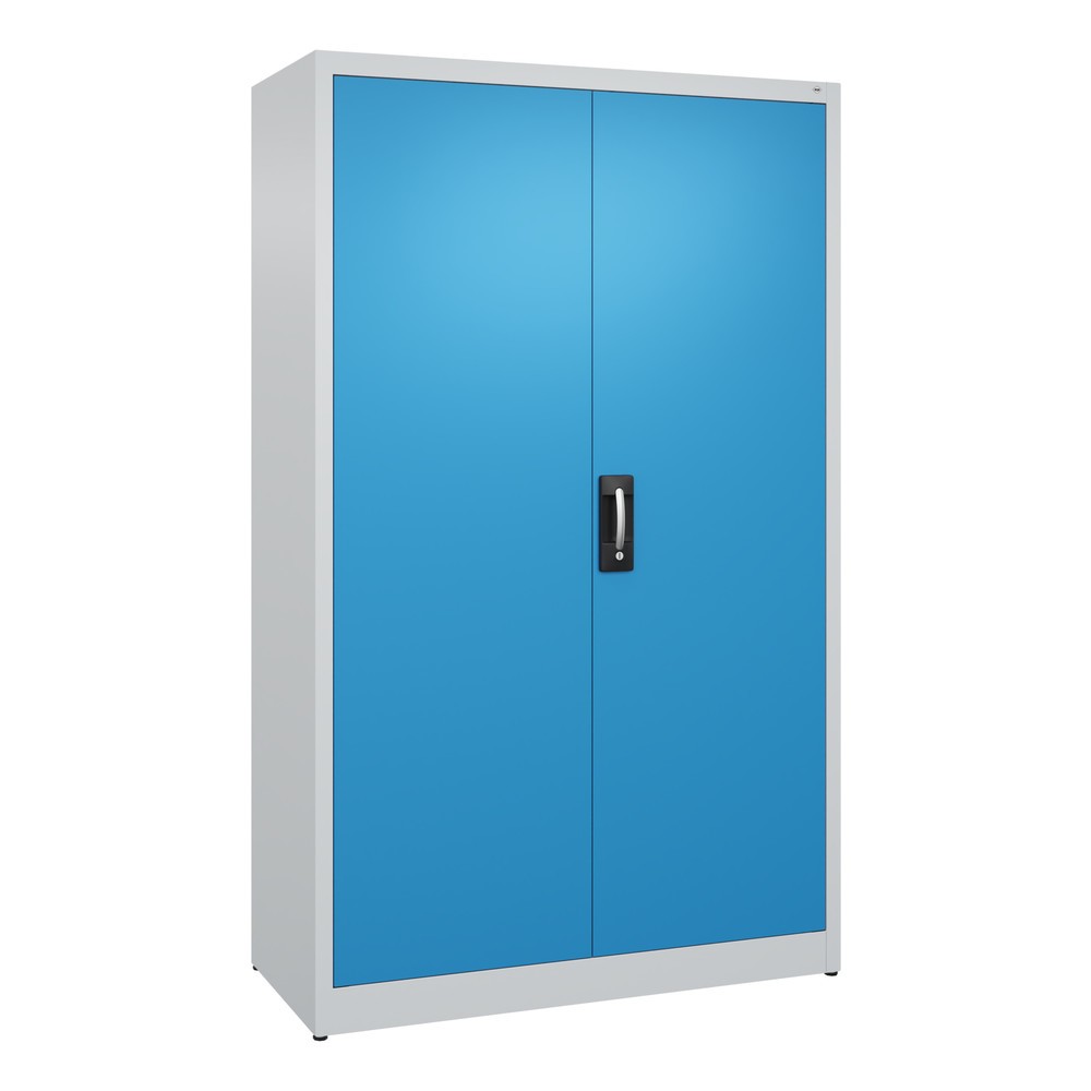 Productafbeelding nr. 1: Draaideurkast C+P, 5 OH, hxbxd 1950 x 1.200 x 500 mm, lichtgrijs, lichtblauw
