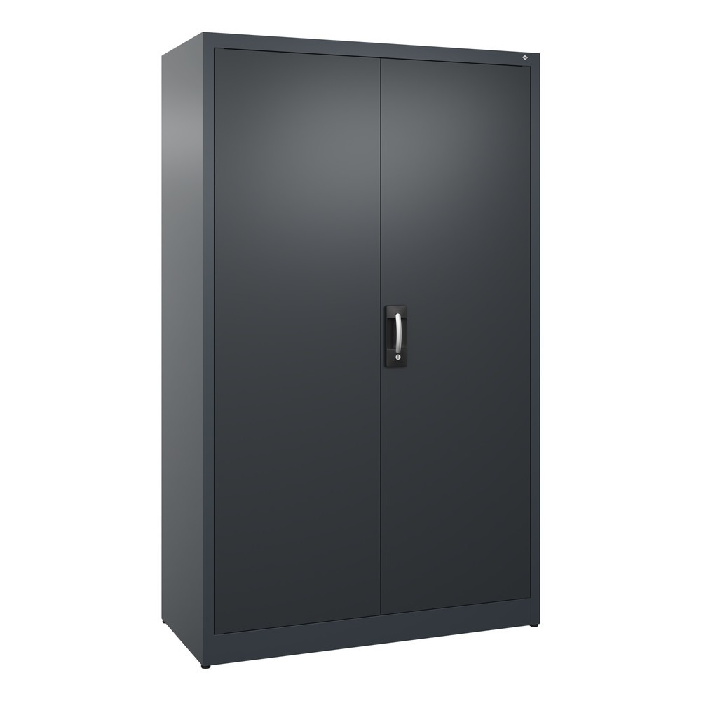 Productafbeelding nr. 1: Draaideurkast C+P, 5 OH, hxbxd 1950 x 1.200 x 500 mm, antracietgrijs, zwartgrijs