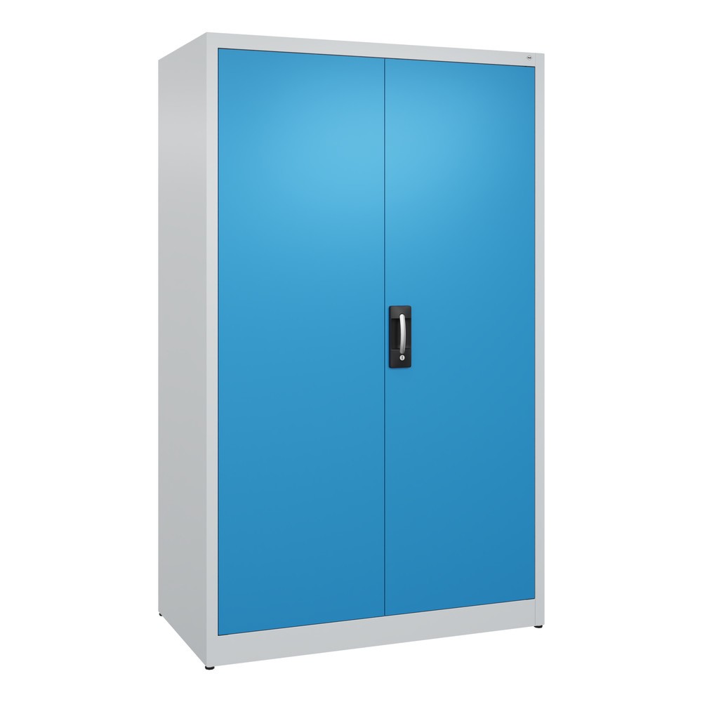 Productafbeelding nr. 1: Draaideurkast C+P, 5 OH, hxbxd 1950 x 1.200 x 600 mm, lichtgrijs, lichtblauw