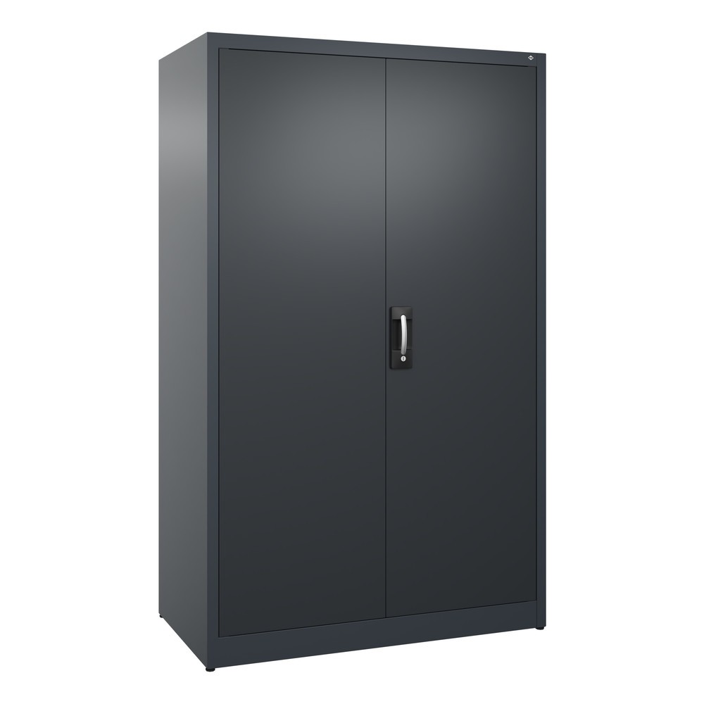 Productafbeelding nr. 1: Draaideurkast C+P, 5 OH, hxbxd 1950 x 1.200 x 600 mm, antracietgrijs, zwartgrijs