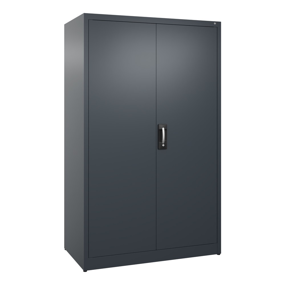 Productafbeelding nr. 1: Draaideurkast C+P, 5 OH, hxbxd 1950 x 1.200 x 600 mm, antracietgrijs, antracietgrijs