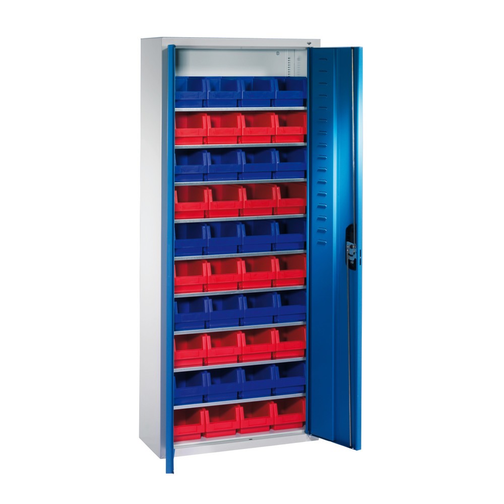 Productafbeelding nr. 1: Draaideurkast C+P met bakken, hxbxd 1.690 x 700 x 300 mm, 40x maat 3