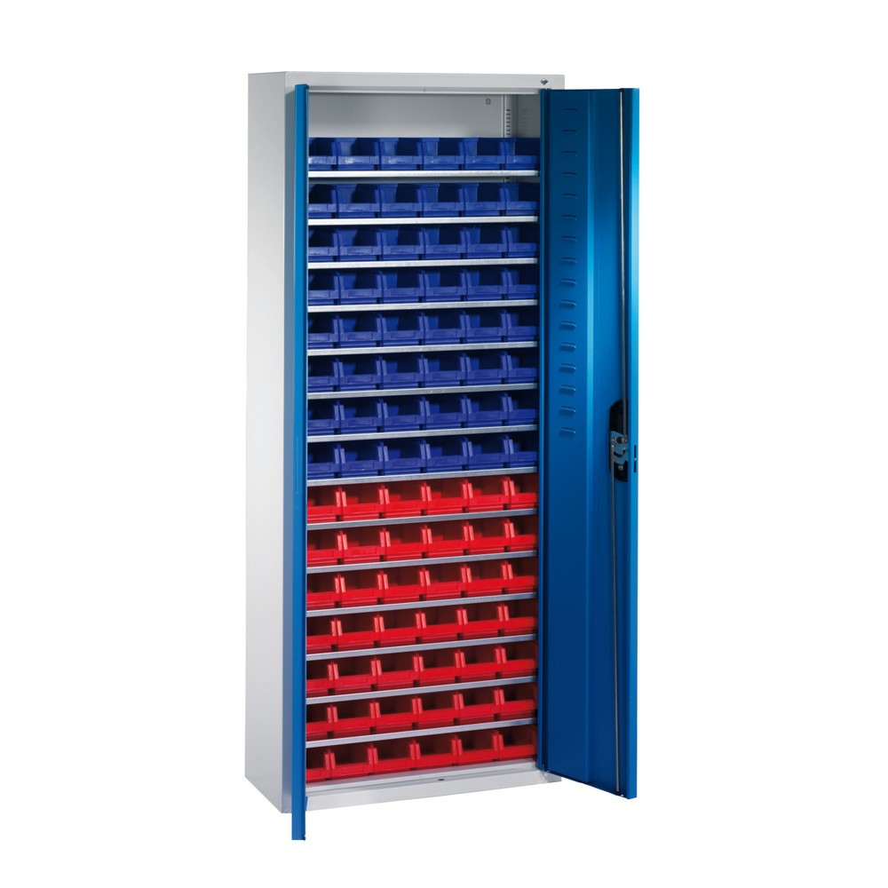 Productafbeelding nr. 1: Draaideurkast C+P met bakken, hxbxd 1.690 x 700 x 300 mm, 90x maat 2