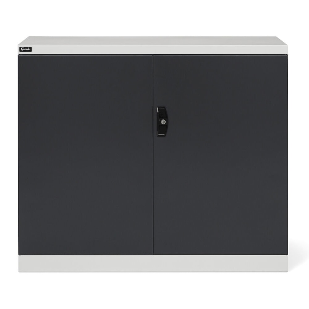 Productafbeelding nr. 2: Draaideurkast Fami PERFOM, 2 legborden, hxbxd 1.000 x 1.193 x 555 mm, lichtgrijs, antraciet