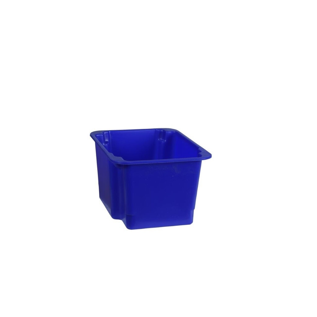 Draaistapelbak van polypropyleen, 6 liter, blauw Product afbeelding: Draaistapelbak van polypropyleen, 6 liter, blauw