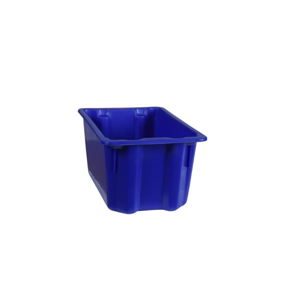Productafbeelding nr. 1: Draaistapelbak van polypropyleen, 13 liter, blauw