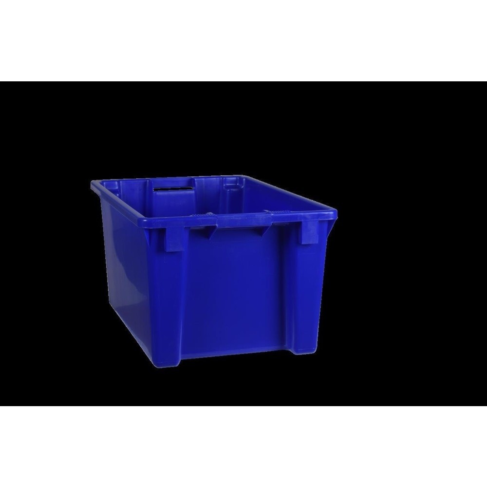Productafbeelding nr. 1: Draaistapelbak van polypropyleen, 50 liter, blauw