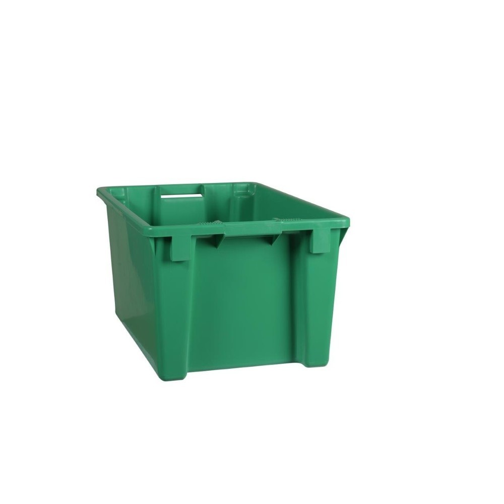 Productafbeelding nr. 1: Draaistapelbak van polypropyleen, 50 liter, groen