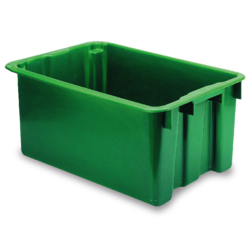 Productafbeelding nr. 1: Draaistapelbak van polypropyleen, 60 liter, groen