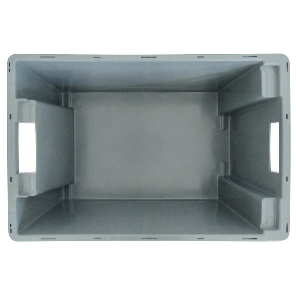 Euroboxen, gesloten wanden en bodem , 50 liter, mgrijs Productafbeelding nr. 5: Euroboxen, gesloten wanden en bodem , 50 liter, mgrijs