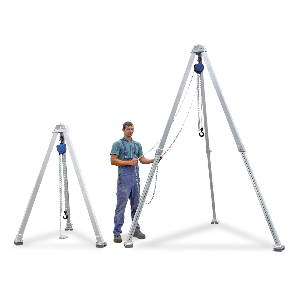 Product afbeelding: Driepoot zonder handlier, aluminium