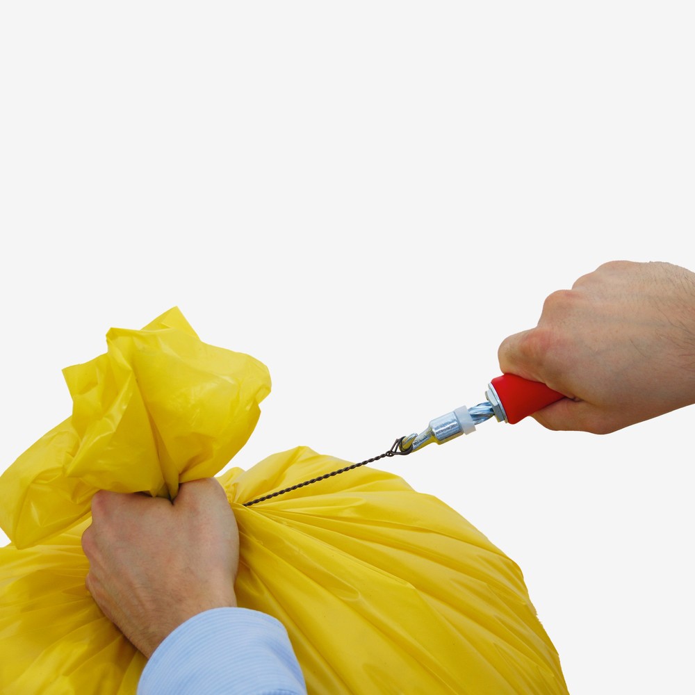 Productafbeelding nr. 2: Drilbinders voor vuilniszakken, 5.000 st/VE, lengte 240 mm, dikte 1,2 mm