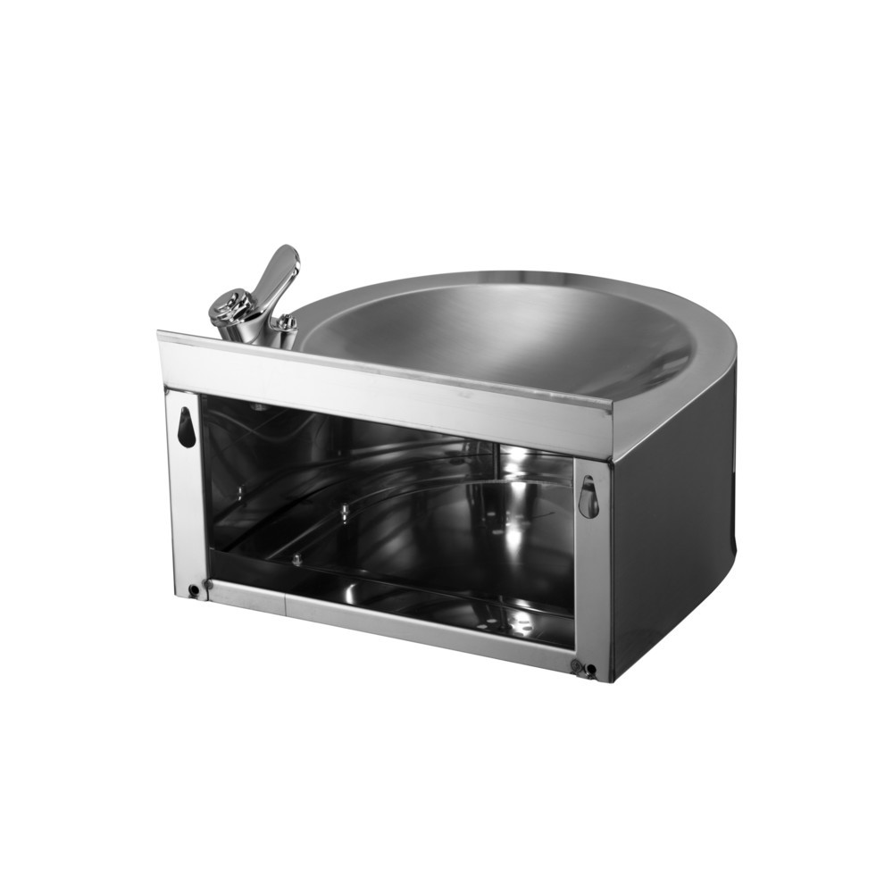 Productafbeelding nr. 2: Drinkfontein Air-Wolf met boogvormige waterstraal geborsteld roestvrij staal
